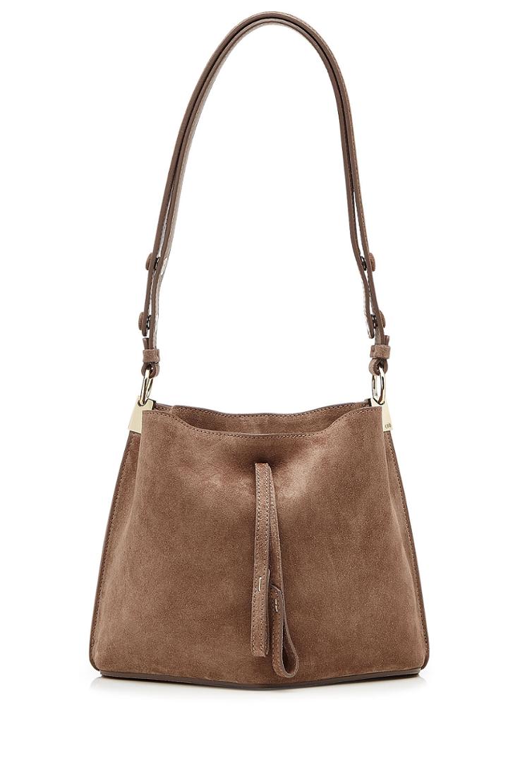 Maison Margiela Maison Margiela Suede Shoulder Bag - Brown