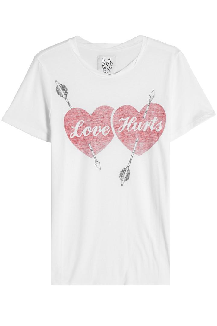 Zoe Karssen Zoe Karssen Printed T-shirt With Cotton