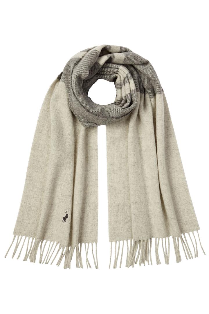 Polo Ralph Lauren Polo Ralph Lauren Wool Scarf - Grey
