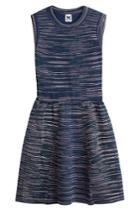 M Missoni M Missoni Sleeveless Knit Dress - Blue