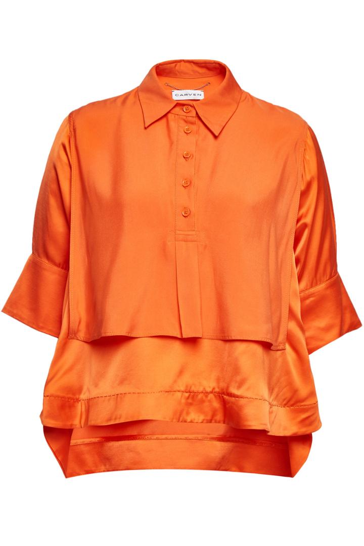 Carven Carven Satin Blouse