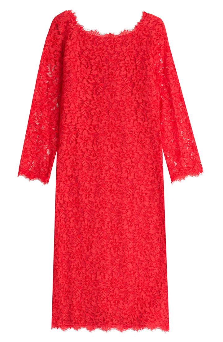 Diane Von Furstenberg Lace Cocktail Dress