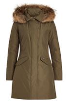 Woolrich Woolrich Wail Down Jacket With Fur-trimmed Hood