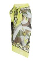 Emilio Pucci Emilio Pucci Printed Cotton Sarong - Yellow