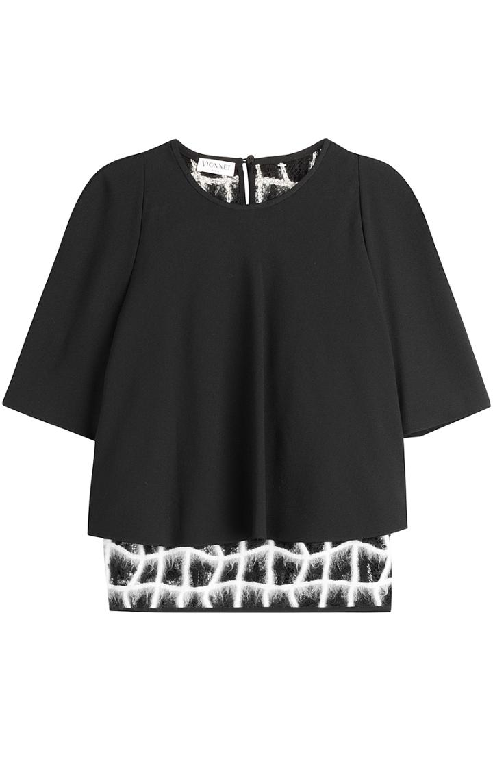 Vionnet Blouse With Lace