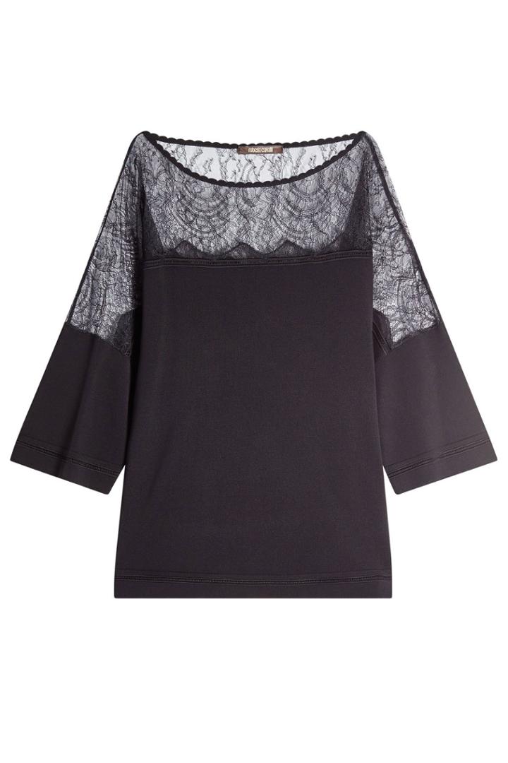 Roberto Cavalli Roberto Cavalli Top With Lace