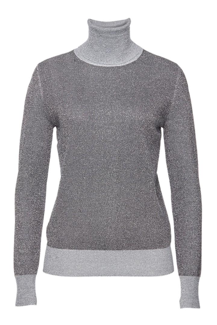 Joseph Joseph Turtleneck Pullover With Merino Wool And Metallic Thread
