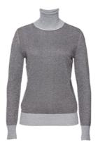 Joseph Joseph Turtleneck Pullover With Merino Wool And Metallic Thread