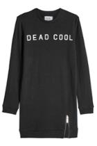 Zoe Karssen Zoe Karssen Printed Long Cotton Sweatshirt
