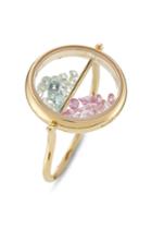 Aurélie Bidermann Fine Jewelry Aurélie Bidermann Fine Jewelry Chivor 18kt Yellow Gold Ring With Topaz And Sapphires