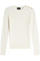 A.p.c. A.p.c. Cotton Pullover With Silk And Cashmere