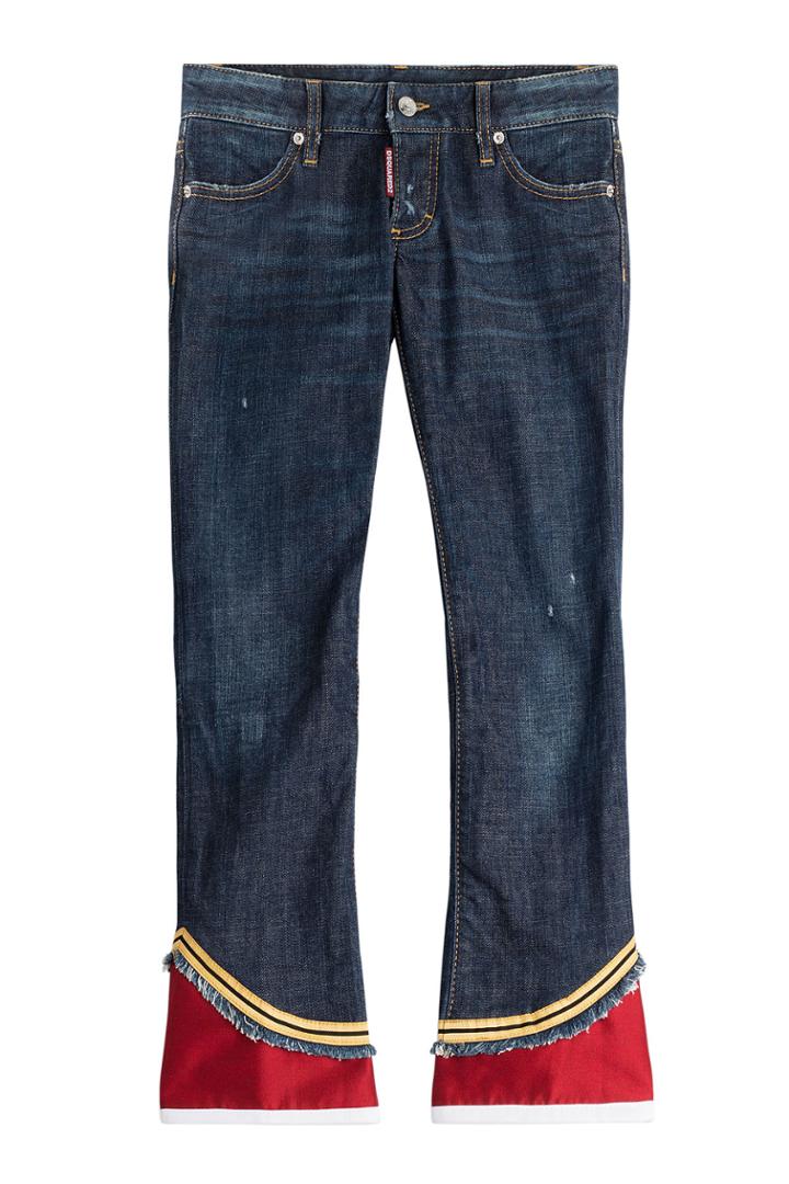 Dsquared2 Dsquared2 Cropped Jeans - Blue