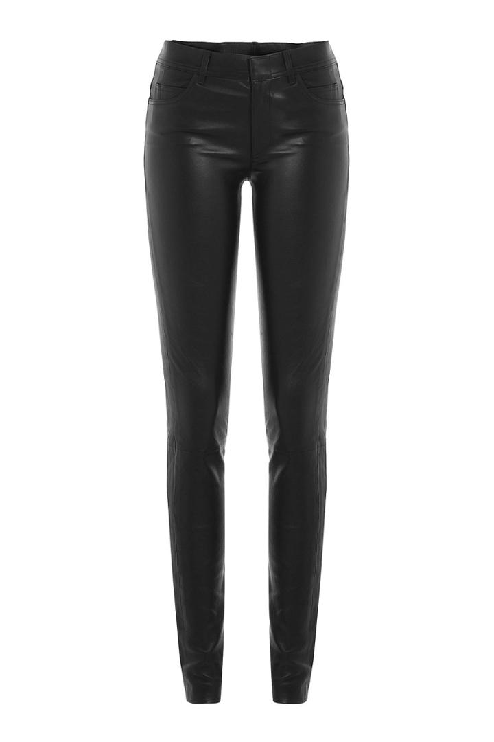 Helmut Lang Helmut Lang Leather Pants - Black
