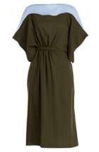 Vionnet Wool Dress With Chiffon