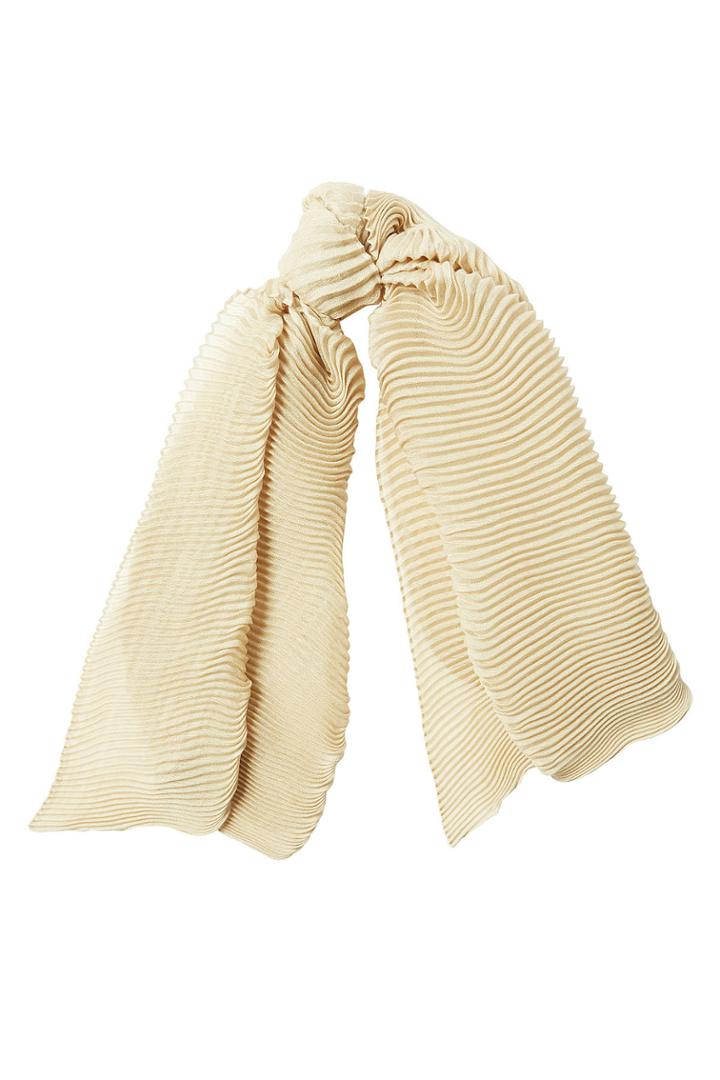 Agnona Agnona Cashmere Scarf With Silk - White