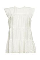 See By Chloé See By Chloé Embroidered Sleeveless Cotton Top