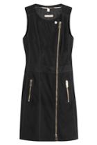 Burberry Brit Burberry Brit Suede Biker Dress - Black