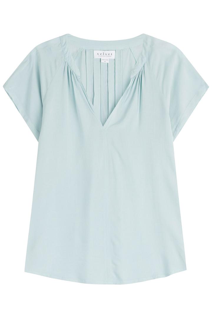 Velvet Velvet Goa Blouse - Teal