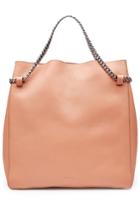 Jil Sander Jil Sander Leather Tote With Chain Straps - Rose