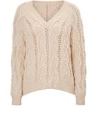 Moschino Cheap And Chic Cable Knit Sweater
