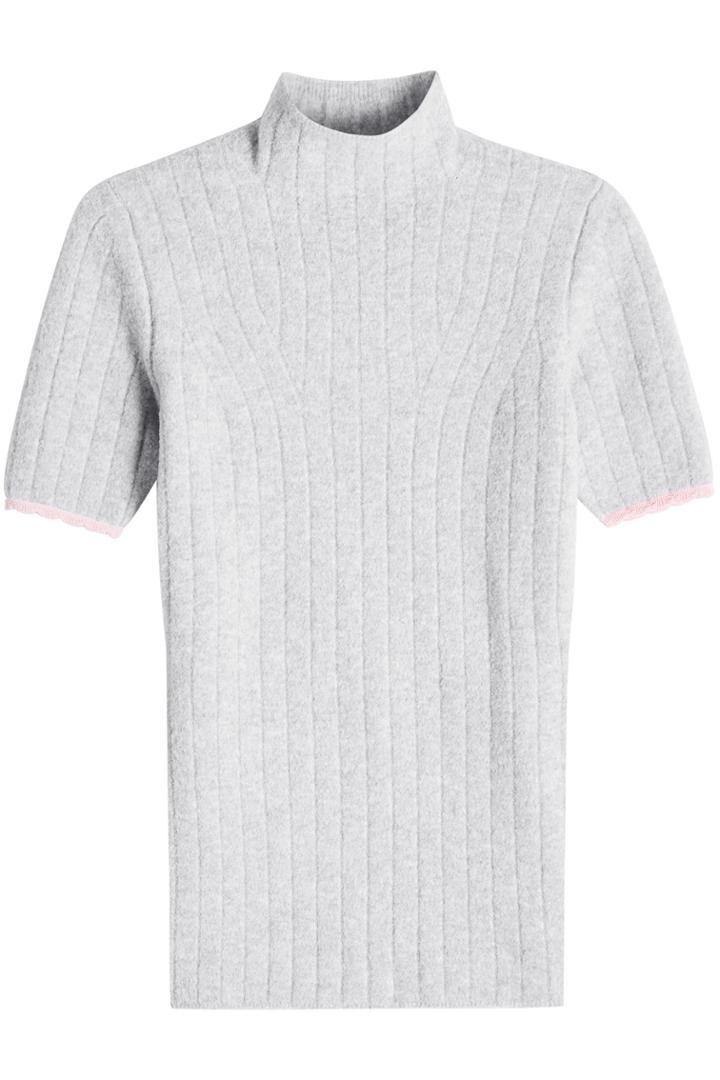 Victoria Beckham Victoria Beckham Ribbed Pullover With Virgin Wool