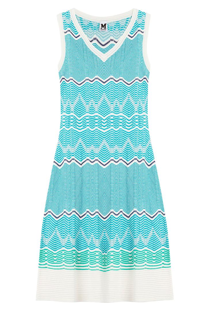 M Missoni M Missoni Sleeveless Crochet Dress - Multicolor