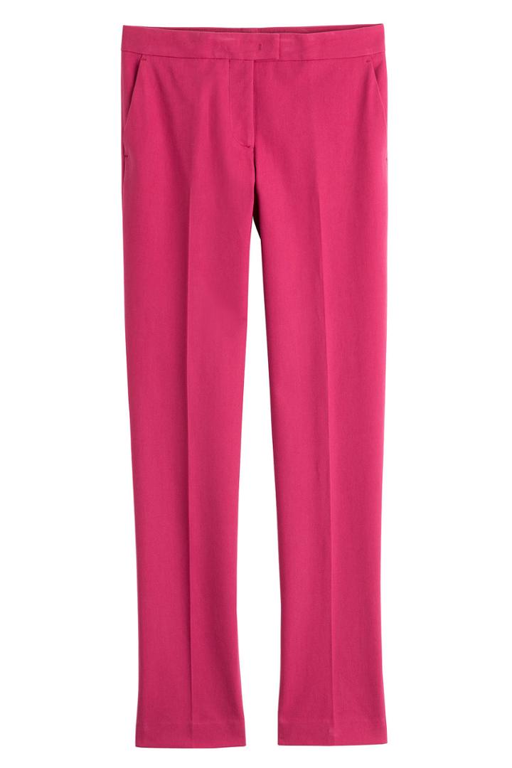 Etro Etro Stretch Cotton Pants - Red