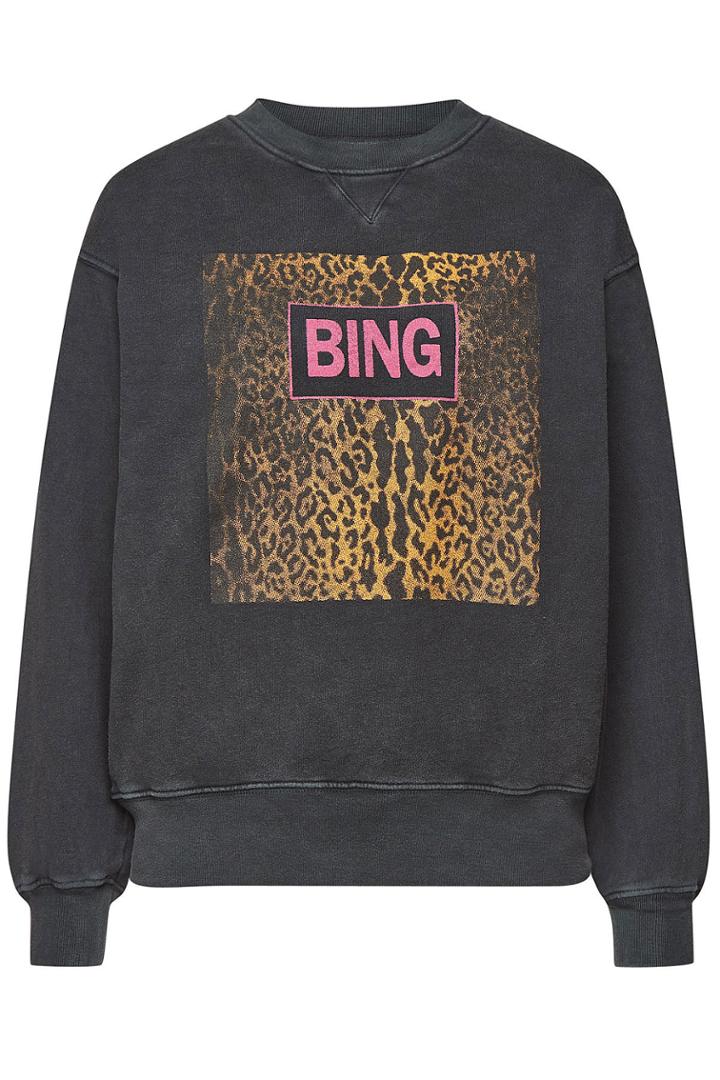 Anine Bing Anine Bing Ramona Printed Cotton Sweatshirt