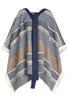 See By Chloé See By Chloé Poncho With Cotton And Wool