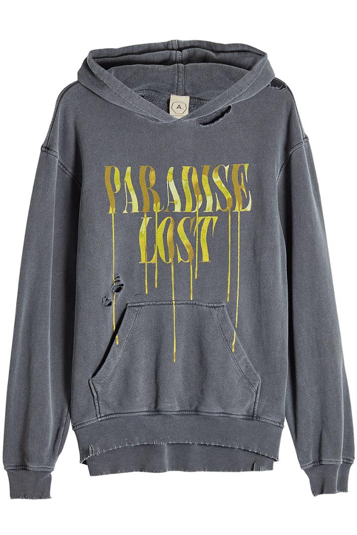 Alchemist Alchemist Distressed Cotton Hoodie