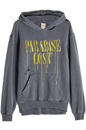 Alchemist Alchemist Distressed Cotton Hoodie