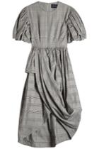 Simone Rocha Simone Rocha Printed Cotton Dress With Linen