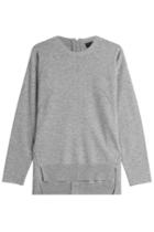 Steffen Schraut Steffen Schraut Cashmere Pullover With High-low Hemline - Grey