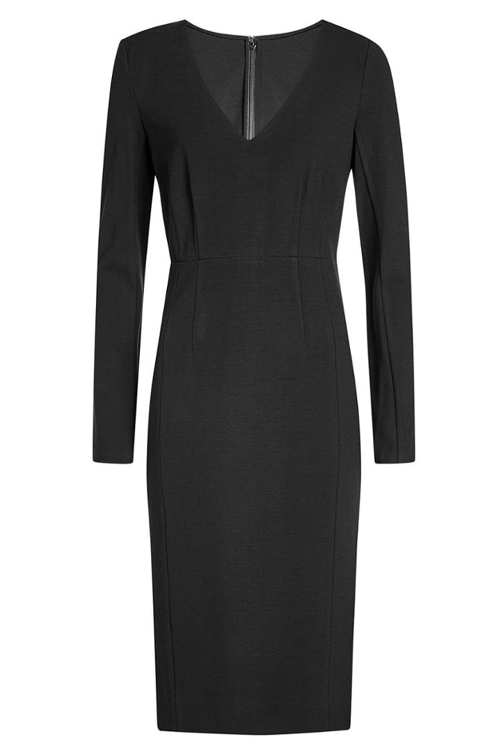 Diane Von Furstenberg Diane Von Furstenberg Tailored Dress - Black