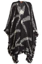 Missoni Missoni Cape With Wool And Mohair