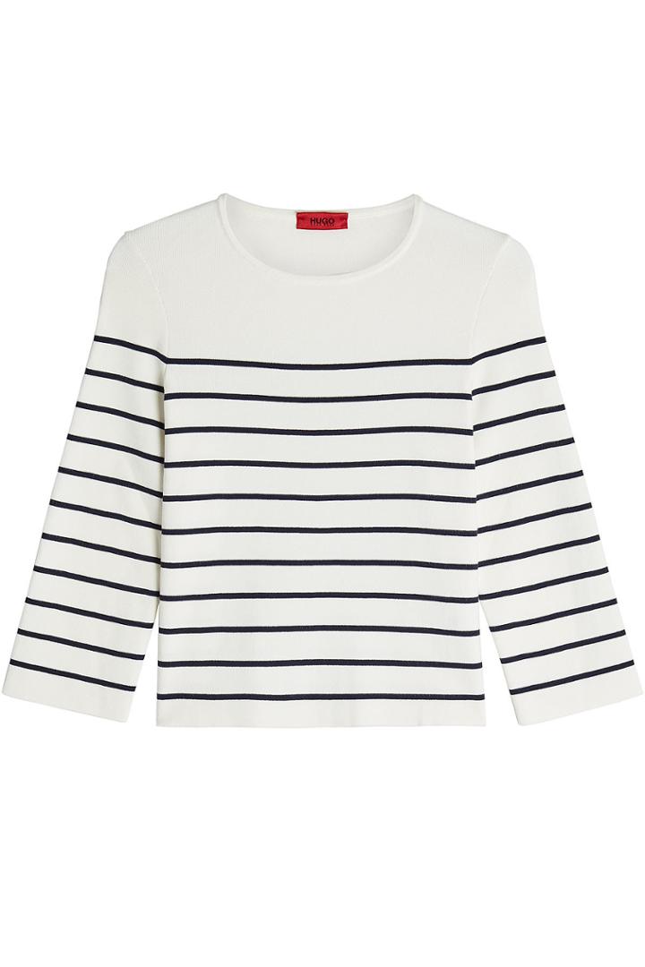 Hugo Hugo Striped Jersey Top