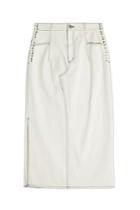 3.1 Phillip Lim 3.1 Phillip Lim Denim Skirt With Lace-up Sides