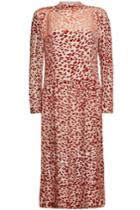 Rag & Bone Rag & Bone Gia Animal Print Dress With Silk