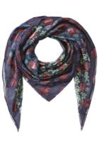 Burberry Shoes & Accessories Burberry Shoes & Accessories Printed Silk Scarf - Multicolor