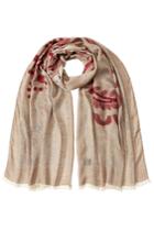 Etro Etro Jersey Scarf With Print - Brown