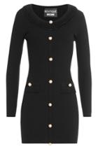 Boutique Moschino Boutique Moschino Dress With Faux Pearls - Black