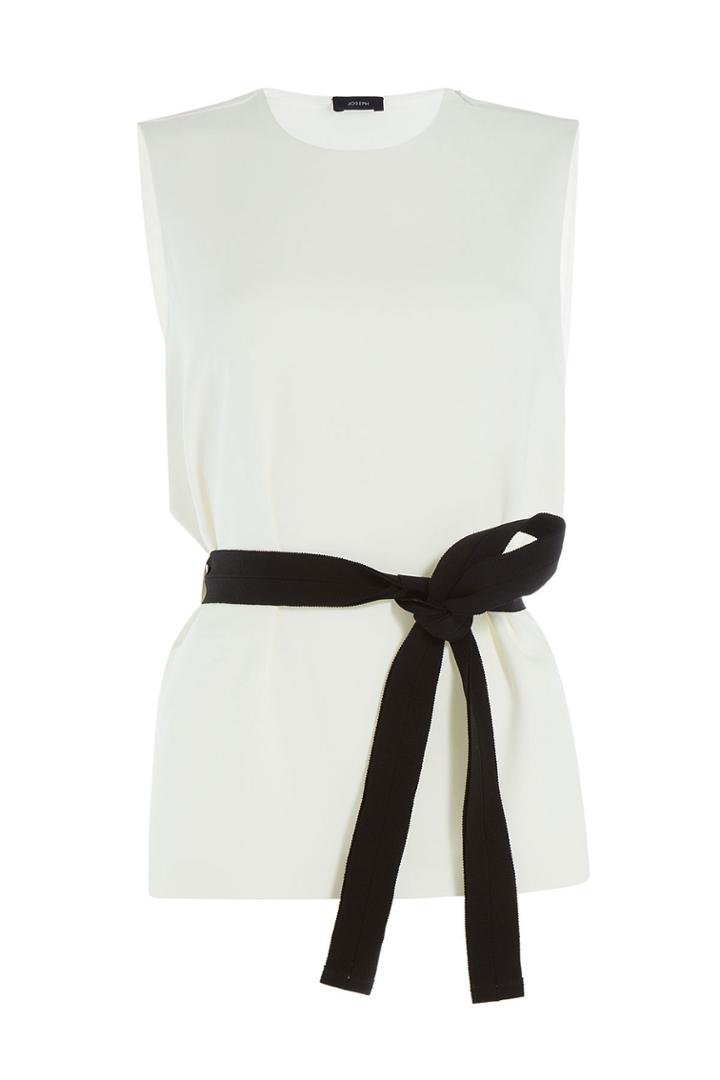Joseph Joseph Belted Crepe Shell