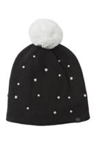 Karl Lagerfeld Karl Lagerfeld Cat Cashmere Hat With Pearls