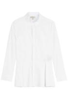 Burberry Burberry Cotton Shirt With Peplum