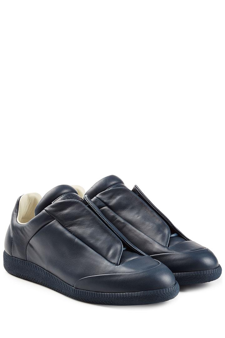 Maison Margiela Maison Margiela Future Leather Sneakers - Blue