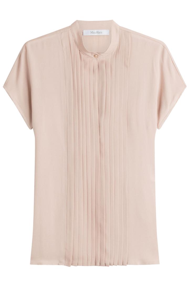 Max Mara Max Mara Short Sleeved Silk Blouse