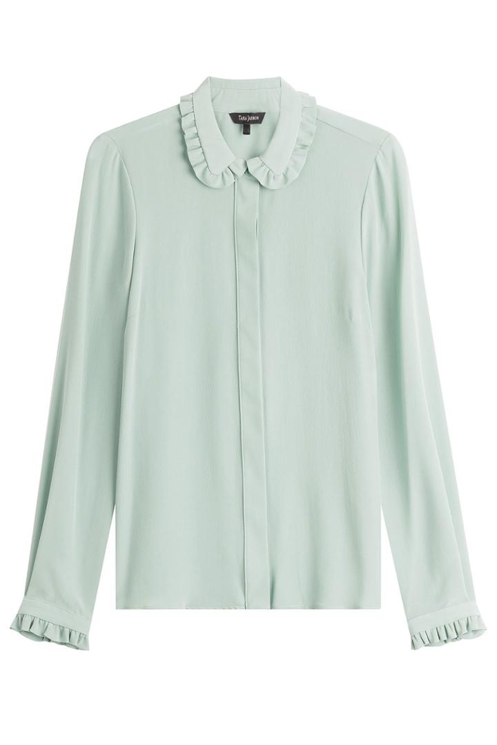 Tara Jarmon Tara Jarmon Silk Blouse - Teal