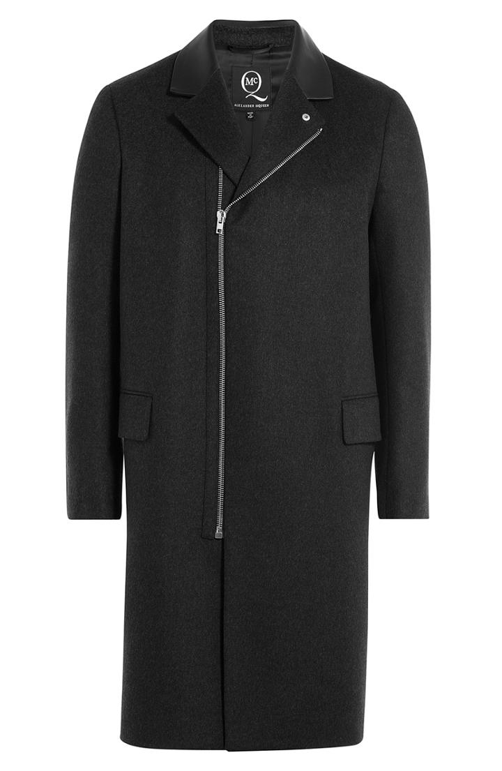 Mcq Alexander Mcqueen Virgin Wool-cashmere Coat