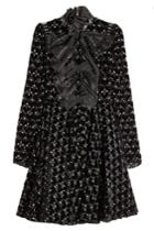 Giambattista Valli Giambattista Valli Printed Dress With Velvet And Silk