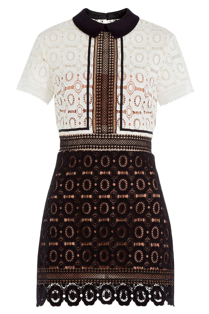 Self-portrait Self-portrait Felicia Lace Dress - Multicolor